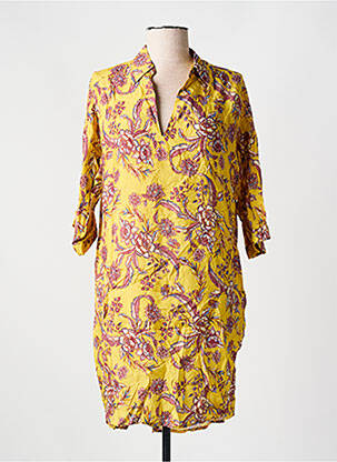 Rochie midi galben CYELL femeie