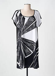 Rochie de plajă croială fluidă negru MIRADONNA femme