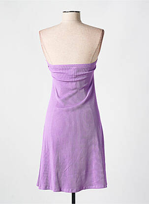 Rochie scurtă fără mâneci fără mâneci violet CYELL femeie