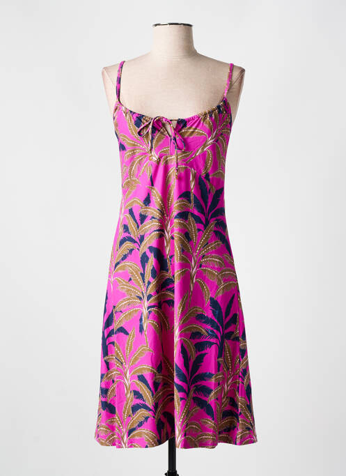 Rochie midi roz CYELL femeie