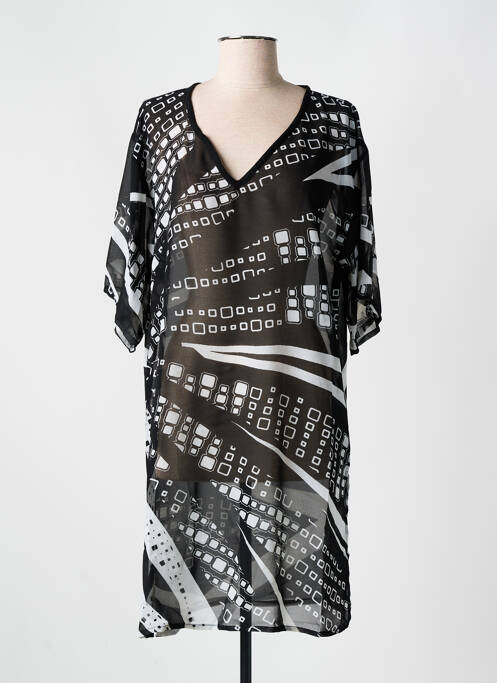 Rochie de plajă negru MIRADONNA femeie