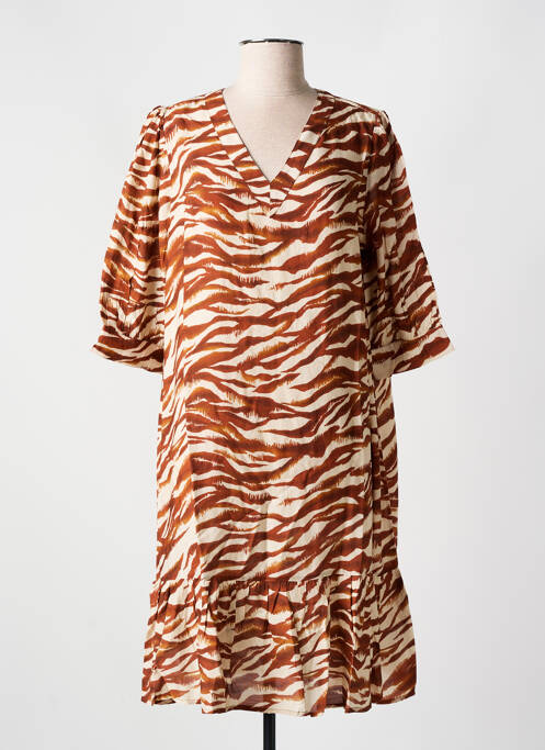 Rochie midi maro CYELL femeie