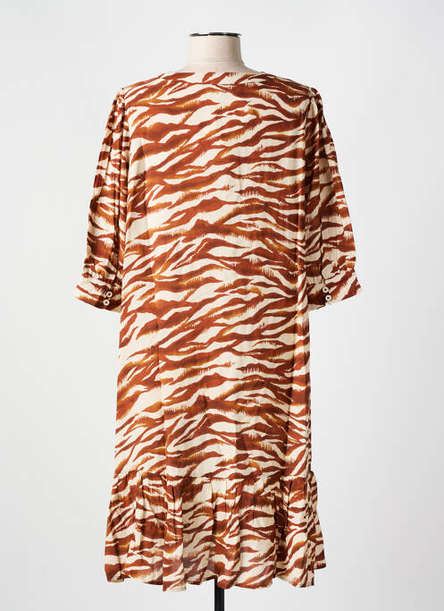 Rochie midi maro CYELL femeie