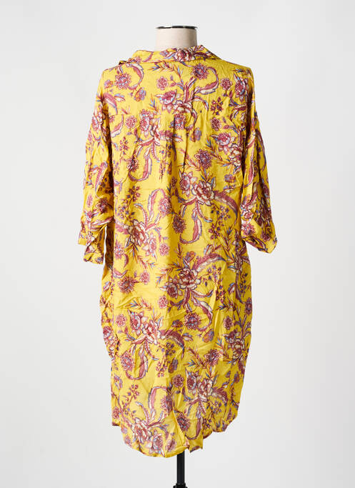 Rochie midi galben CYELL femeie