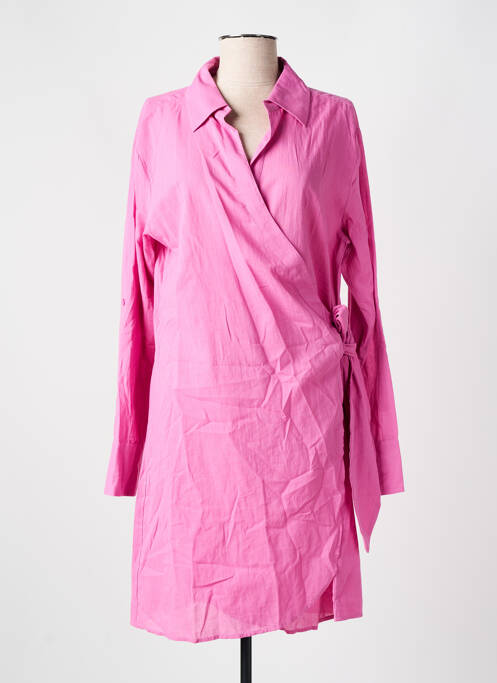 Rochie midi roz CYELL femeie