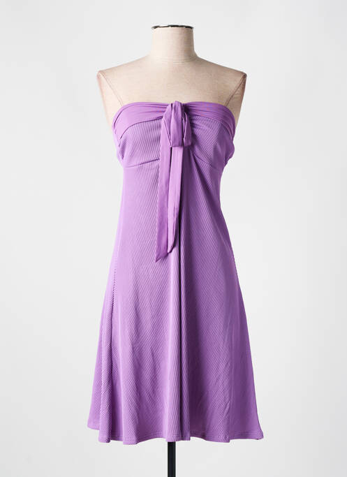 Rochie scurtă violet CYELL femeie