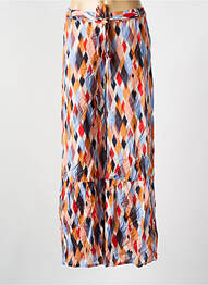 Pantalon larg talie elastică roz CYELL femme