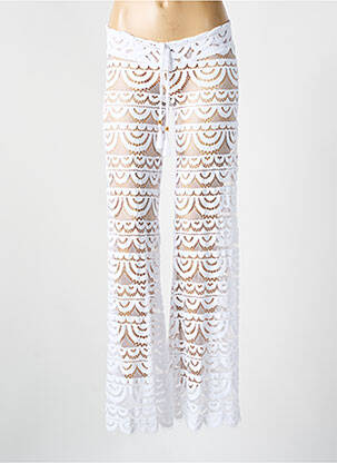 Pantalon evazat alb PILYQ femeie