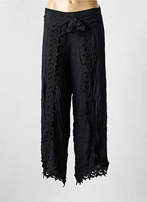 Pantalon drept negru MILONGA femeie