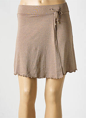 Fustă scurtă bej CYELL femeie