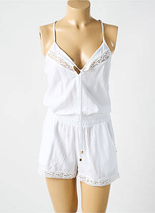 Salopetă scurtă alb PHAX femeie