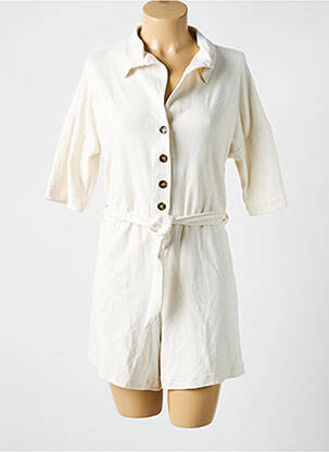 Salopetă scurtă alb CYELL femeie