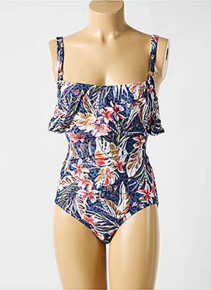 Costum de baie dintr-o singură piesă albastru CYELL femeie