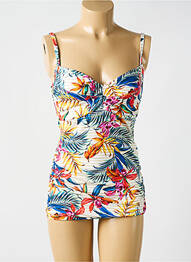 Top de baie imprimeu fantezie albastru CYELL femme