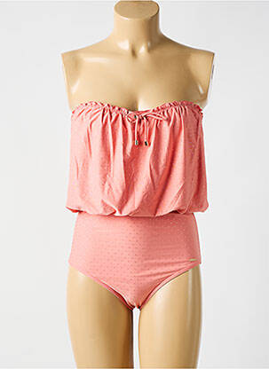 Costum de baie dintr-o singură piesă roz CYELL femeie