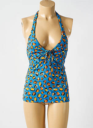 Top de baie albastru CYELL femeie