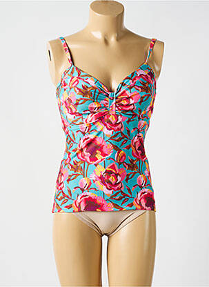 Top de baie albastru CYELL femeie