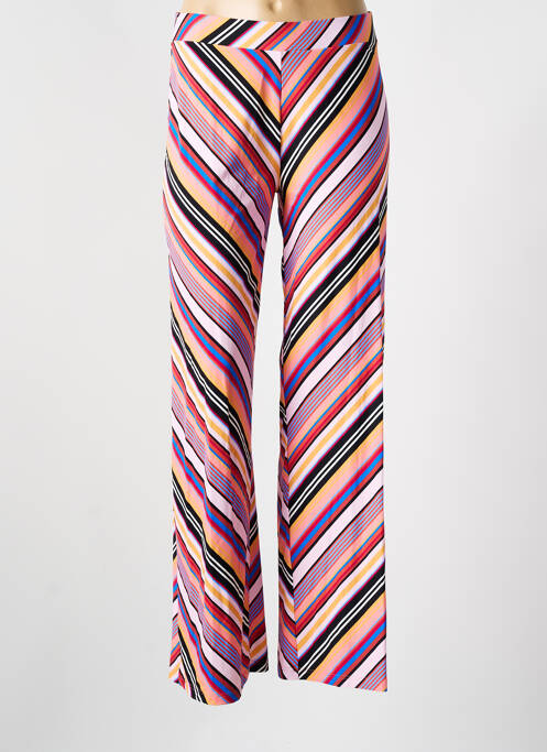 Pantalon drept roz CYELL femeie