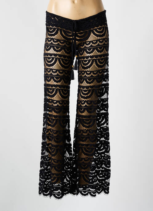 Pantalon evazat negru PILYQ femeie