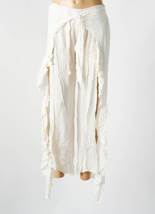 Pantalon 7/8 alb MILONGA femeie