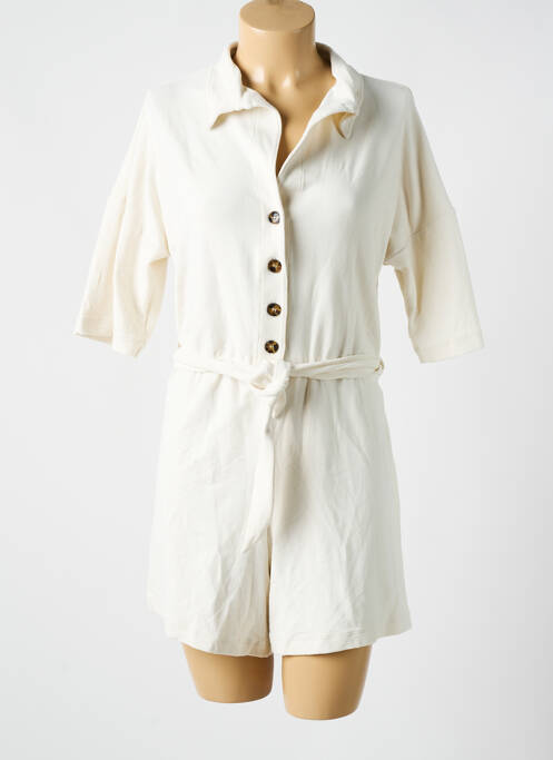 Salopetă scurtă alb CYELL femeie