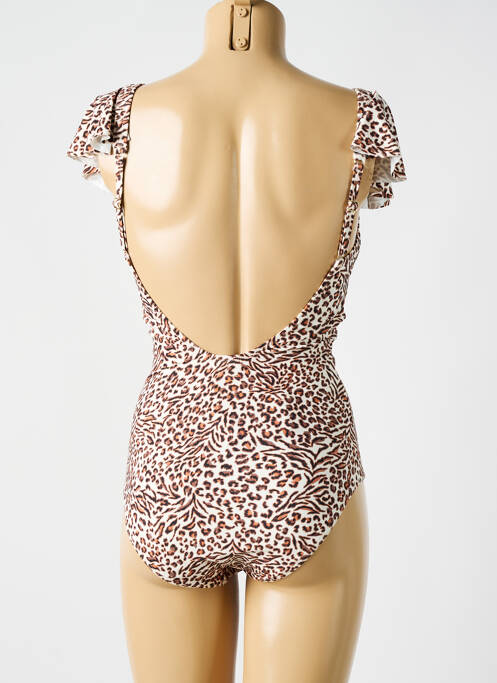 Costum de baie dintr-o singură piesă bej CYELL femeie