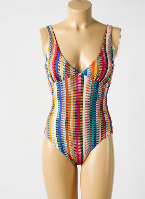 Costum de baie dintr-o singură piesă albastru CYELL femeie