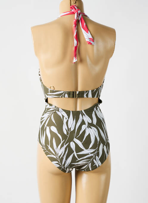 Costum de baie dintr-o singură piesă verde CYELL femeie