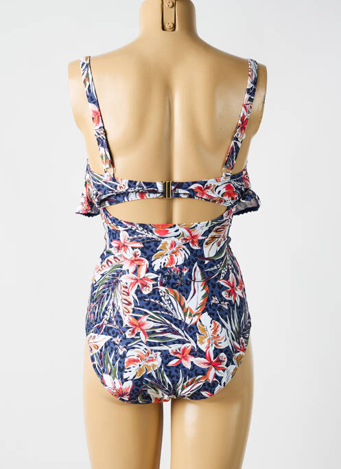 Costum de baie dintr-o singură piesă albastru CYELL femeie