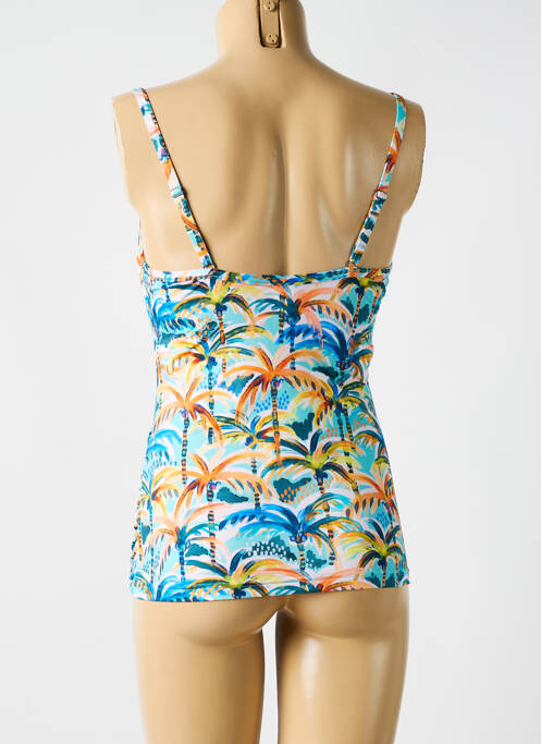 Costum de baie dintr-o singură piesă albastru CYELL femeie