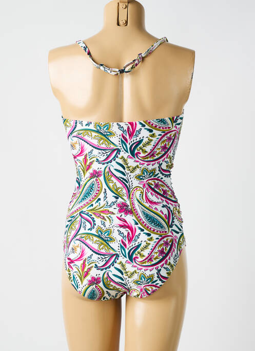 Costum de baie dintr-o singură piesă alb CYELL femeie