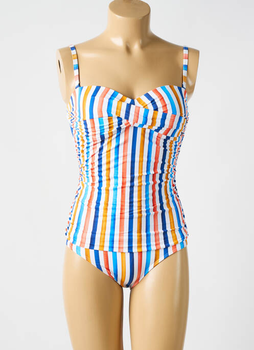 Costum de baie dintr-o singură piesă albastru CYELL femeie