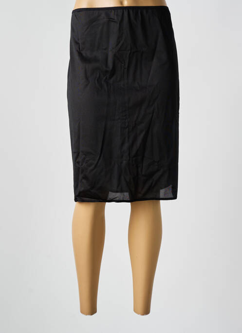 Jupon/Fond de rochie negru ANDRA BASICLINE femeie