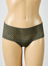 Shorty elasticitate verde ANTIGEL femme