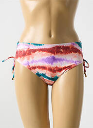 Costum de baie maternitate efect material satinat portocaliu CYELL femme