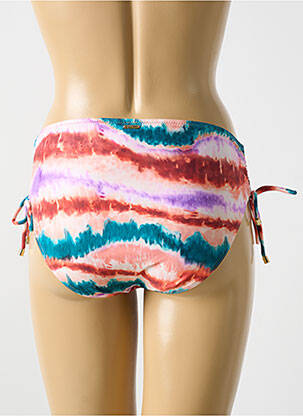 Costum de baie maternitate efect material satinat portocalie CYELL femeie