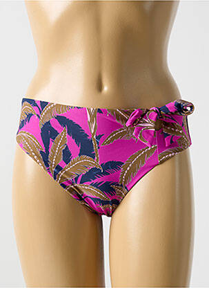 Chiloți de baie roz CYELL femeie