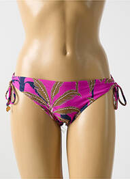 Chiloți de baie imprimeu tie and dye bikini roz CYELL femme