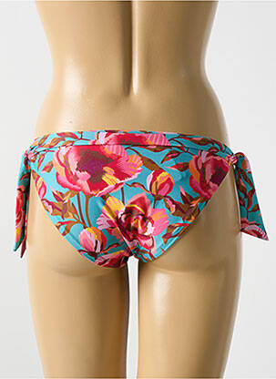 Chiloți de baie imprimeu floral bikini roz CYELL femeie