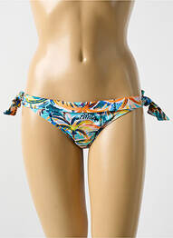Chiloți de baie imprimeu tie and dye bikini albastru CYELL femme