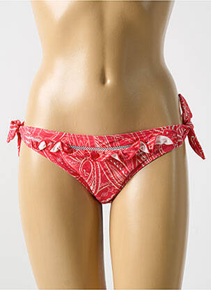 Chiloți de baie imprimeu fantezie bikini roșu CYELL femme
