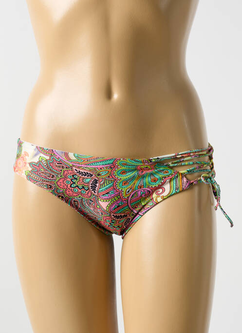 Chiloți de baie verde LULI FAMA femeie