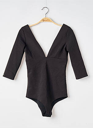 Body elasticitate mâneci 3/4 negru JOACY femeie