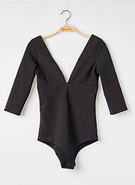Body elasticitate mâneci 3/4 negru JOACY femme