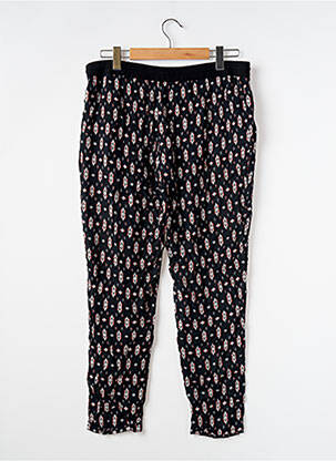 Pantalon larg țesătură poplin mărime normală negru PIMKIE femeie