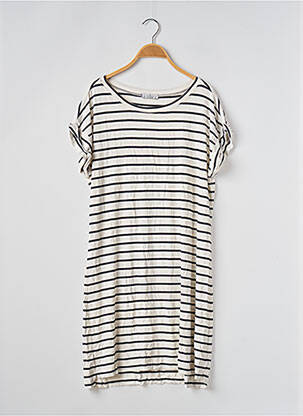 Rochie midi alb LE PHARE DE LA BALEINE femeie