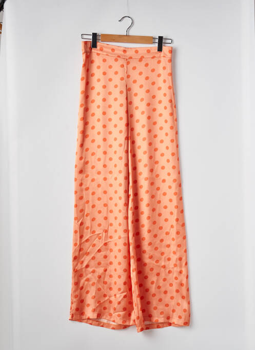 Pantalon larg portocaliu REZINE femeie