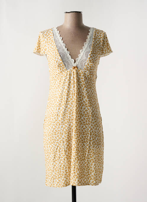 Cămașă de noapte galben ANTIGEL femeie