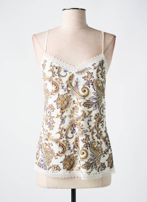 Top/Caraco alb ANTIGEL femeie