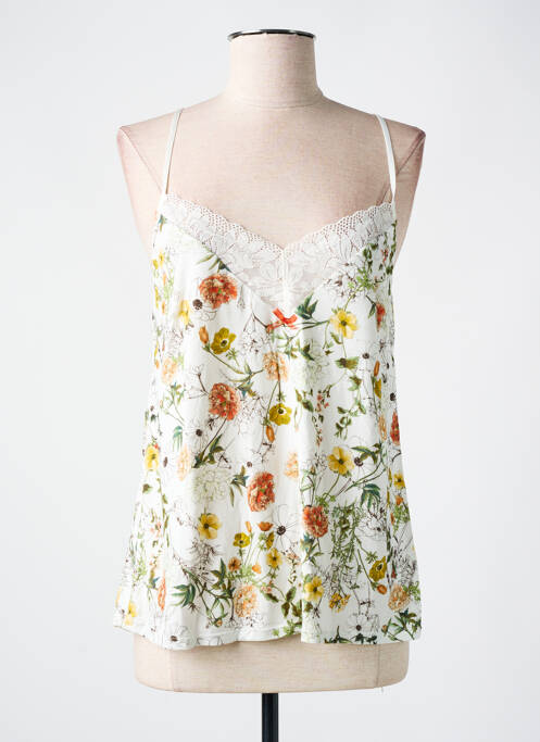 Top/Caraco alb ANTIGEL femeie